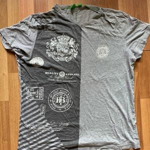 Hugo Boss gray T-shirt